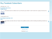 Tablet Screenshot of buyfacebooksubscribers.blogspot.com