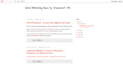Desktop Screenshot of hotelmarketingnews.blogspot.com