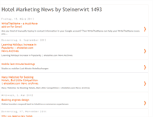 Tablet Screenshot of hotelmarketingnews.blogspot.com