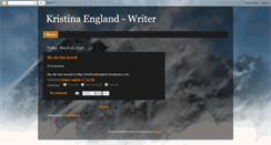 Desktop Screenshot of kristinaengland.blogspot.com