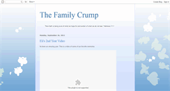 Desktop Screenshot of familycrump.blogspot.com