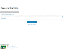 Tablet Screenshot of greatestcartoon.blogspot.com