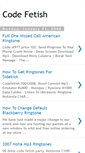 Mobile Screenshot of code-fetish.blogspot.com