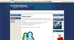Desktop Screenshot of portaldamusicaforever.blogspot.com