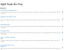 Tablet Screenshot of nghethuatamthucvn.blogspot.com