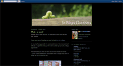 Desktop Screenshot of joblogsoutdoors.blogspot.com