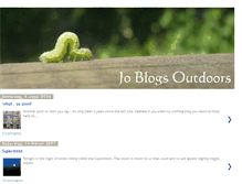 Tablet Screenshot of joblogsoutdoors.blogspot.com