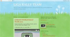 Desktop Screenshot of ligarally.blogspot.com