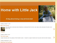 Tablet Screenshot of homewithlittlejack.blogspot.com