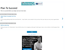 Tablet Screenshot of plantosucceed.blogspot.com