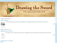 Tablet Screenshot of drawingthesword.blogspot.com