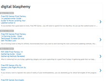 Tablet Screenshot of digital-blasphemys.blogspot.com
