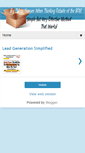 Mobile Screenshot of leadsmarketingsales.blogspot.com