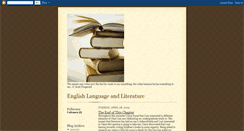 Desktop Screenshot of hannahsenglishlanguageandliterature.blogspot.com