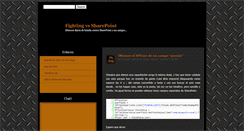 Desktop Screenshot of fightingvssharepoint.blogspot.com