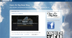 Desktop Screenshot of openairbigbear.blogspot.com