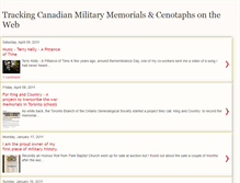 Tablet Screenshot of canadaremembers.blogspot.com