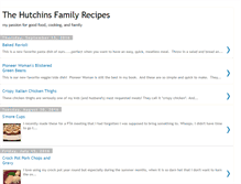 Tablet Screenshot of hutchinsrecipes.blogspot.com