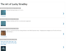 Tablet Screenshot of luckystradley.blogspot.com