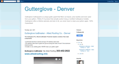 Desktop Screenshot of gutterglovepro.blogspot.com