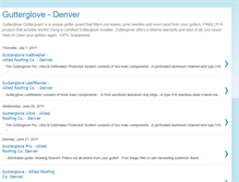 Tablet Screenshot of gutterglovepro.blogspot.com