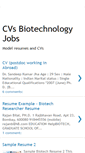 Mobile Screenshot of cv-biotechnology.blogspot.com