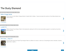 Tablet Screenshot of dustydiamondinhuffman.blogspot.com