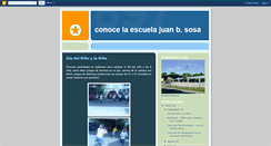 Desktop Screenshot of escuelajuanbsosa.blogspot.com