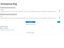 Tablet Screenshot of letnespessa.blogspot.com