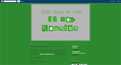 Desktop Screenshot of dfclassof2000.blogspot.com