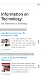 Mobile Screenshot of information-on-technology.blogspot.com