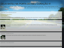 Tablet Screenshot of deusbateunaportadomeucoracao.blogspot.com