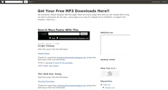 Desktop Screenshot of myfreemp3downloads.blogspot.com