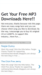 Mobile Screenshot of myfreemp3downloads.blogspot.com