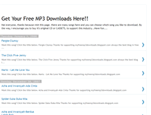 Tablet Screenshot of myfreemp3downloads.blogspot.com