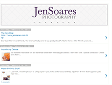 Tablet Screenshot of jensoaresphotography.blogspot.com