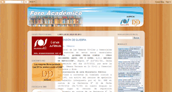 Desktop Screenshot of foroacademicosm.blogspot.com