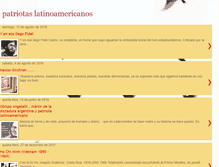 Tablet Screenshot of patriotaslatinoamericanos.blogspot.com