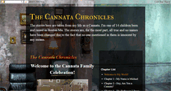 Desktop Screenshot of cannatachronicles.blogspot.com
