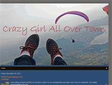 Tablet Screenshot of crazygirlallovertown.blogspot.com