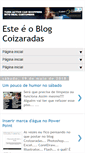 Mobile Screenshot of coizaradas.blogspot.com