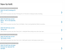 Tablet Screenshot of howknit.blogspot.com