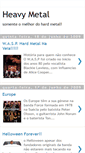 Mobile Screenshot of hardmetalheavymetal.blogspot.com