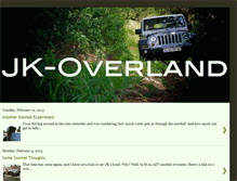 Tablet Screenshot of jk-overland.blogspot.com