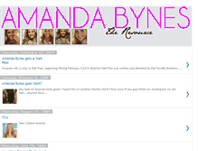 Tablet Screenshot of amandabynesfan.blogspot.com