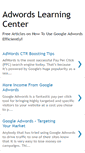 Mobile Screenshot of adwords-learning.blogspot.com