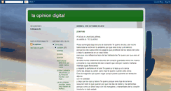 Desktop Screenshot of medioslaopinion.blogspot.com