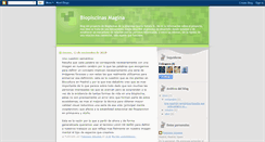 Desktop Screenshot of biopiscinasmagina.blogspot.com