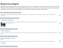 Tablet Screenshot of biopiscinasmagina.blogspot.com
