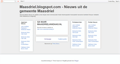 Desktop Screenshot of maasdriel.blogspot.com